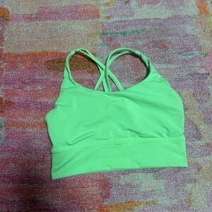 Lululemon Athletica Neon Green Sports Bra